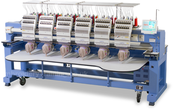 HappyJapan HCR3 series multihead embroidery machine