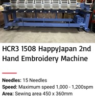 USED HappyJapan HCR3-1508