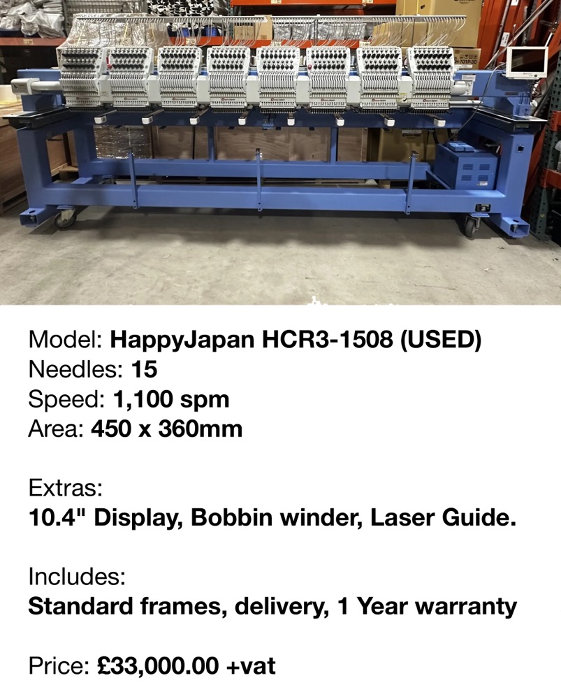 USED HappyJapan HCR3-1508